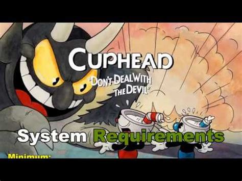 Cuphead System Requirement Youtube