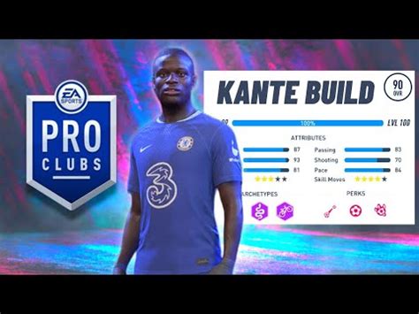 FIFA 23 Pro Clubs Best CDM Build Kante Style YouTube