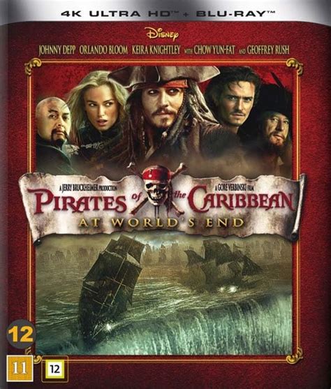 Pirates of the Caribbean Vid Världens Ände 4K Ultra HD Blu ray