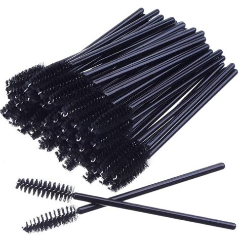 Msq Pack Of 50 Disposable Eyelash Mascara Brushes Wands Applicator Eyebrow Brush Makeup Kit