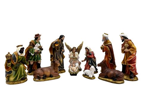 Nativity Set Resin 11 Pcs 200mm Gatto Christian Shop