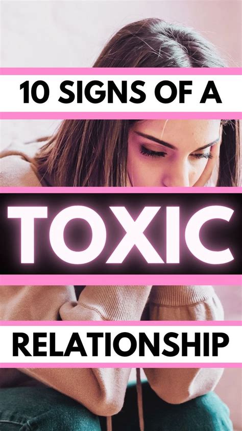 Warning Signs Of A Toxic Relationship Artofit