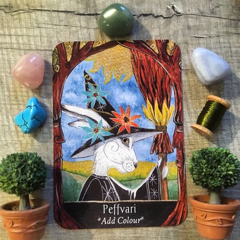 Imbolc Card From My White Hare Wisdom Oracle Deck Artofit