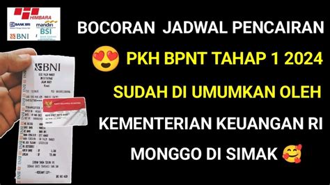 Info Jadwal Pencairan Pkh Bpnt Tahap Sudah Di Umumkan