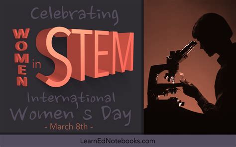 Women In Stem Activity Celebrating International Womens Day The