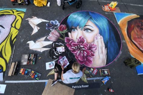 La Strada Chalk Art Festival In Hillsboro Or Tualatin Valley Creates