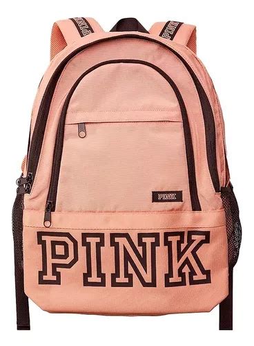 Mochila Victoria S Secret Collegiate Mocha Latte Parcelamento Sem Juros