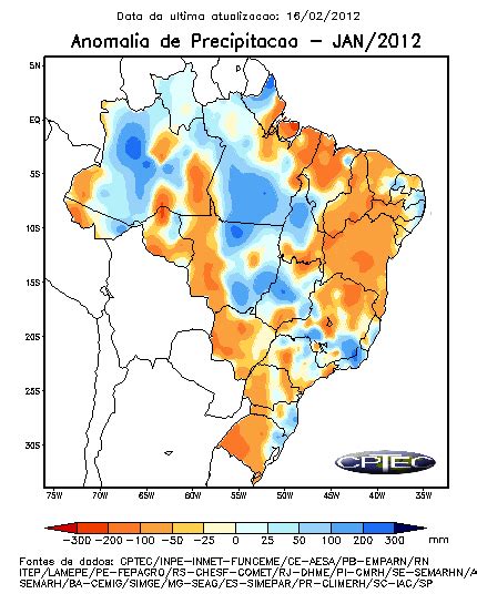 Geoprocessamento Mapa Das Chuvas No Brasil