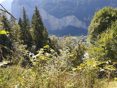 Tiefblick Nach Lauterbrunnen Fotos Hikr Org