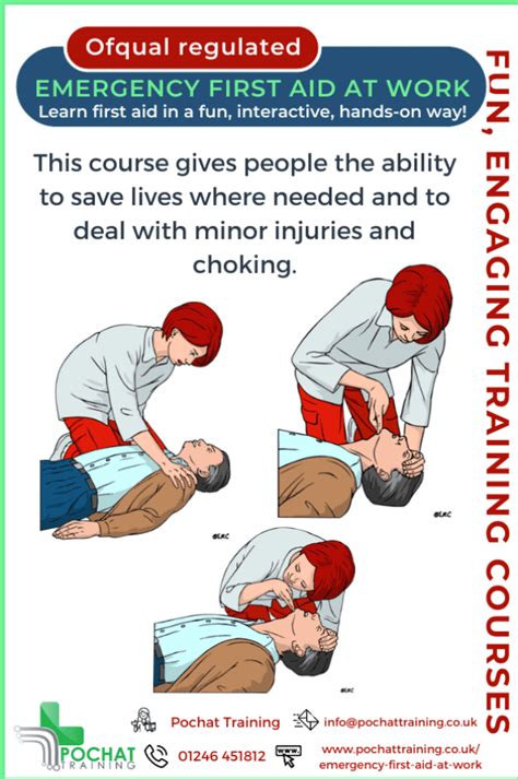 Emergency First Aid At Work Efaw At Pochat Training Event Tickets