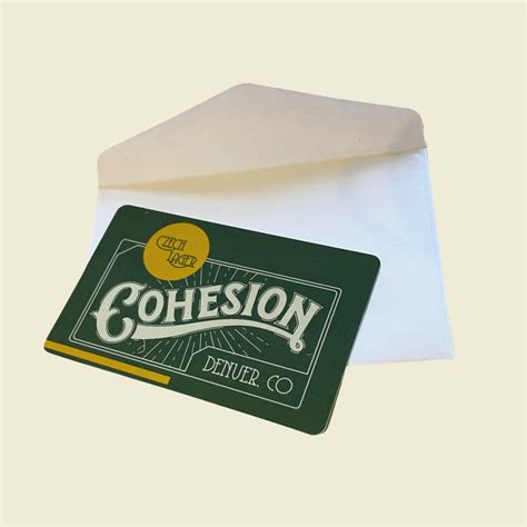 Cohesion Gift Card — Cohesion Brewing Company