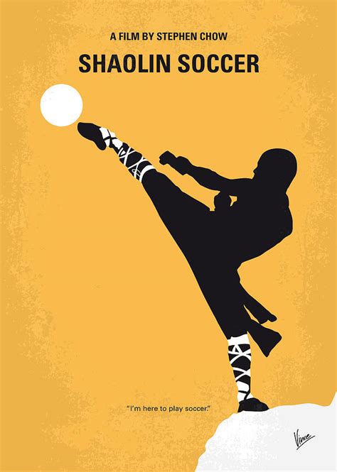 No480 My Shaolin Soccer Minimal Movie Poster Digital Art by Chungkong Art