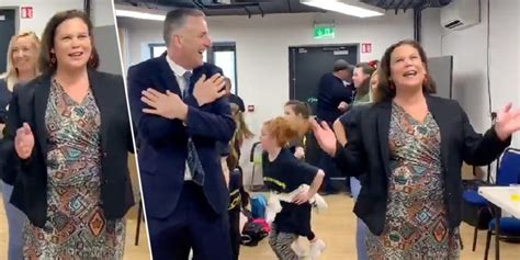 WATCH: Kids Teach Mary Lou McDonald The Macarena