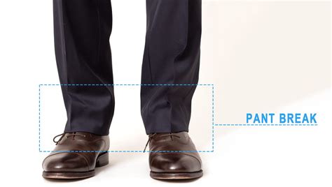 Proper Suit Pants Length Types Of Trouser Breaks Slim Fit Suit Men