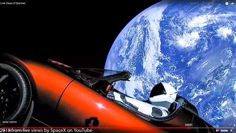 AutoMatters More SpaceX A Tesla Roadster Proclaim A New Space Race