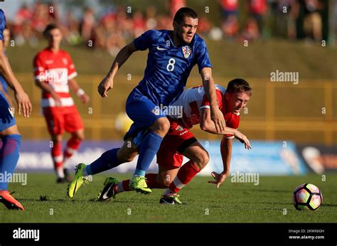 31082016 Sisak Croatia Croatian National Football Team Played A