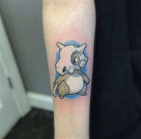 Cubone By Matthew Fragner At Pandoras Box Tattoo In Hudson Valley Ny