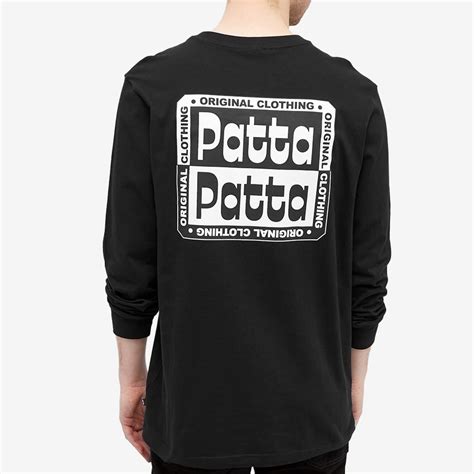 Patta Long Sleeve Original Clothing T-Shirt Black | END.