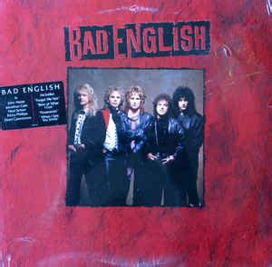 Bad English - Bad English (1989, Vinyl) | Discogs