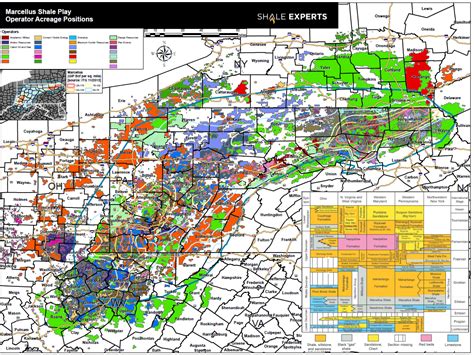 Marcellus Shale Drilling Map