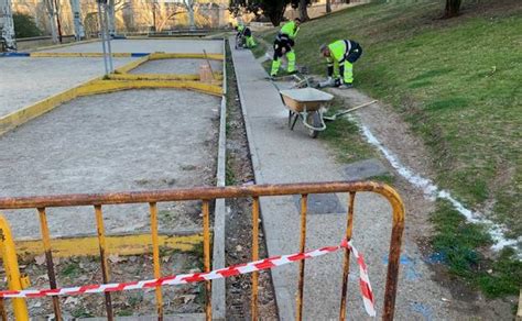 El Ayuntamiento de León inicia los trabajos de mejora en la bolera de