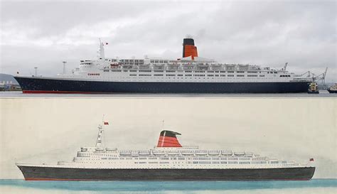 Qe2 Design Ships Nostalgia