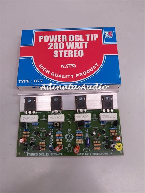 Kit Power Ocl Stereo Watt Tip Tip Lazada Indonesia