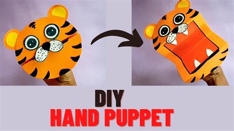 Diy Hand Puppet Ideas Paper Crafts For School How To Make Hand