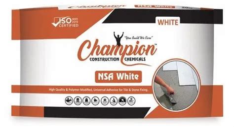 Champion Tile Adhesive Kg Bag At Best Price In Surat Id