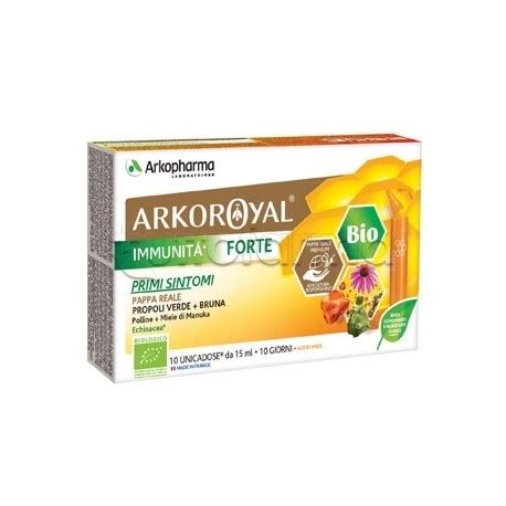 Arkoroyal Immunità Forte Bio Integratore per Immunitario 10 Fiale