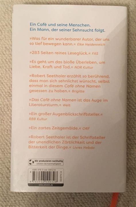 Robert Seethaler Das Café ohne Namen eBay