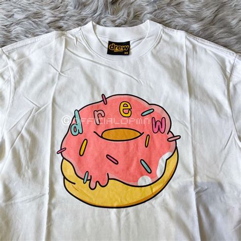 Drew House Donut S S Tee White Men S Fashion Tops Sets Tshirts