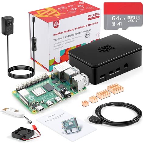 Amazon RasTech 8GB Kit For Raspberry Pi 4 Starter Kit With Pi4 8GB