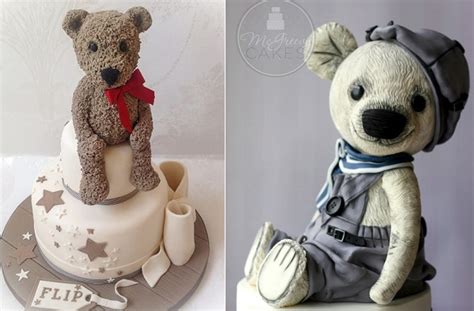 Vintage Teddy Bear Cakes - Cake Geek Magazine