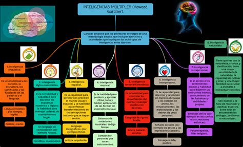 Mapa Conceptual De Inteligencias M Ltiples De Gardner Una Gu A