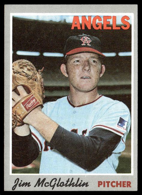 1970 Topps 132 Jim McGlothlin VG EX B111R1 EBay