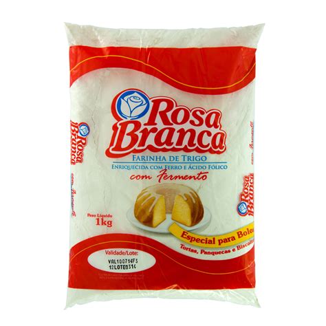 Rosa Branca Farinha de Trigo Fermento Preço Rappi