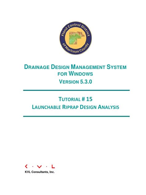 Launchable Riprap Design Analysis | PDF | Equations | Computing