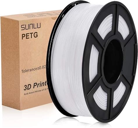 Filamento De Impresora PETG 3D 1 75 Mm Carrete De 1 Kg SUNLU Filamento