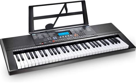 Electric Keyboard Piano 61-Key, Ohuhu Digital Piano Keyboard with USB ...