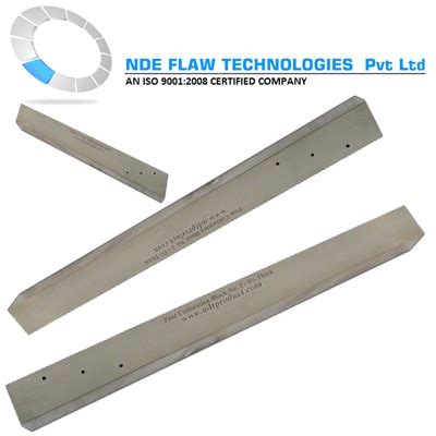 Ndt Phased Array Calibration Block For Paut Tofd At Rs Piece