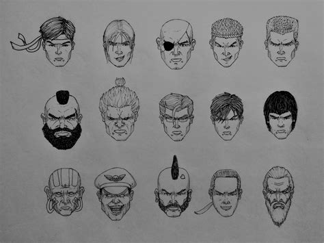 My Street Fighter Alpha characters redesign : r/StreetFighter