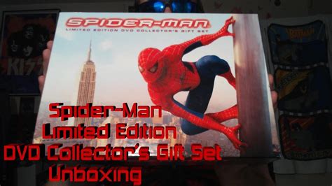 Spider Man Limited Edition DVD Collector S Gift Set Unboxing YouTube