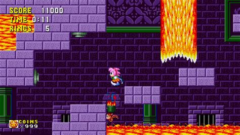 Sonic The Hedgehog Origins Marble Zone Act 2 Amy 1080 Hd Youtube