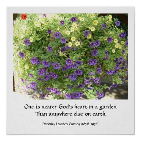 Gods Garden Poem Poster Print Garden Poems