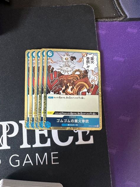 Gum Gum Red Roc Op04 056 Hobbies And Toys Toys And Games On Carousell