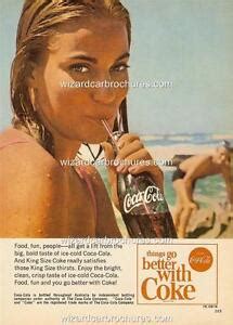 Coca Cola Coke Holden Ford Sexy Hot Bikini Girl A Poster Ad Sales