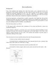 Recrystallization Technique Purifying Compounds For Optimal Course Hero