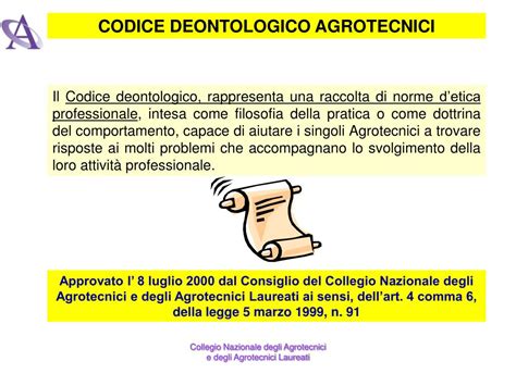 PPT Collegio Nazionale Degli Agrotecnici E Degli Agrotecnici Laureati