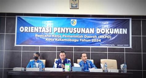 Pemkot Gelar Orientasi Penyusunan Dokumen Rkpd Infototabuan